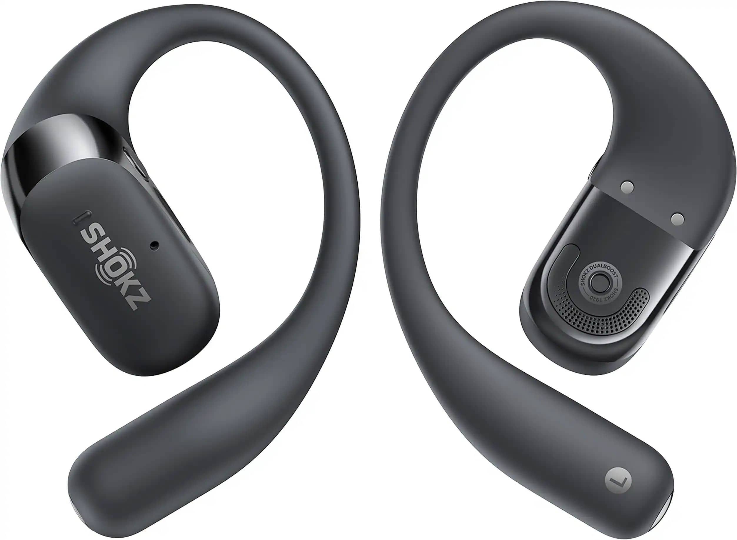 Shokz OpenFit 2+ Headphones & Earbuds Black New