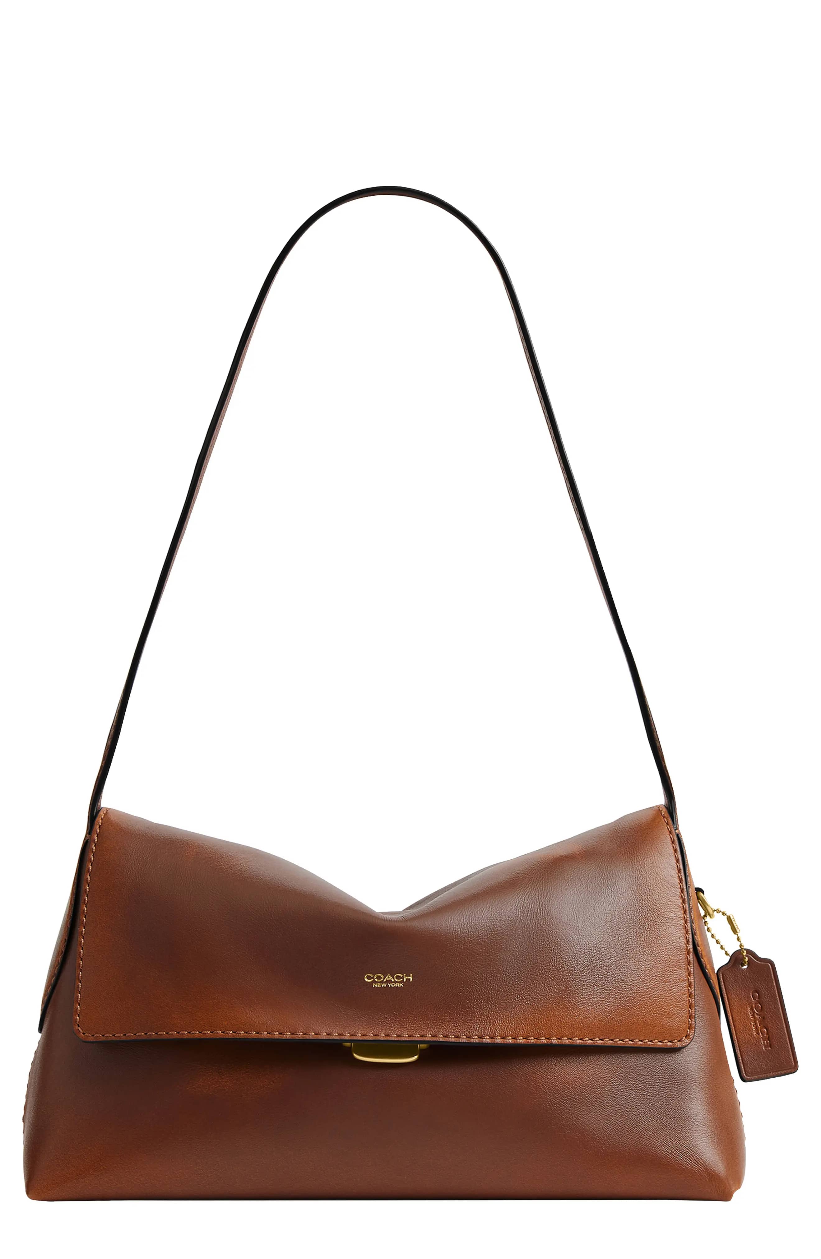 Coach Chelsea Shoulder Bag Women's bags Brown Suede New