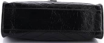 Saint Laurent Shopping Tote Women's bags Medium Black Leather New