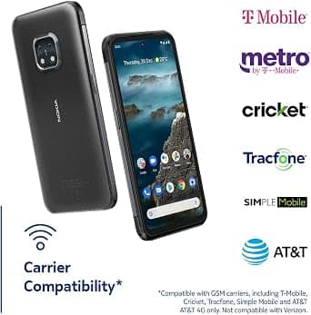 Nokia XR20 Cell Phones Gray 128GB Unlocked New