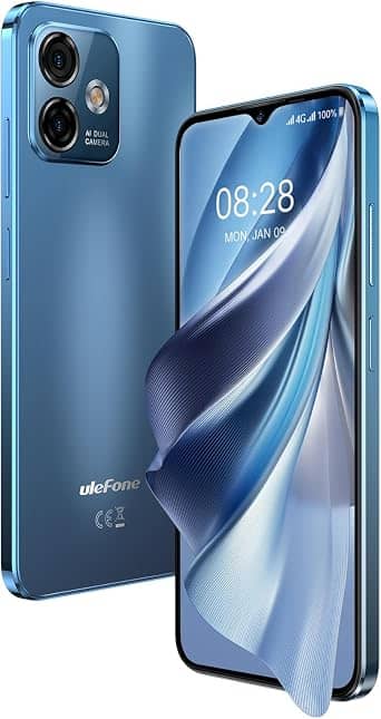 Ulefone Note 16 Pro Cell Phones Black 128GB T-Mobile New