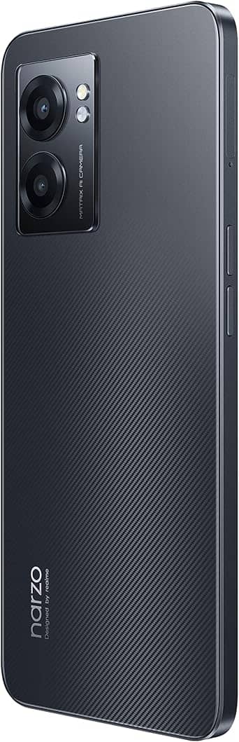 realme Narzo 50 5G Cell Phones Black 64GB Unlocked New