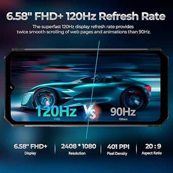 FOSSiBOT f102 Cell Phones Red 256GB T-Mobile New