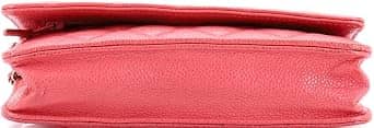Chanel Wallet on Chain Women's bags Classic Pink Leather Unspecified Gold New