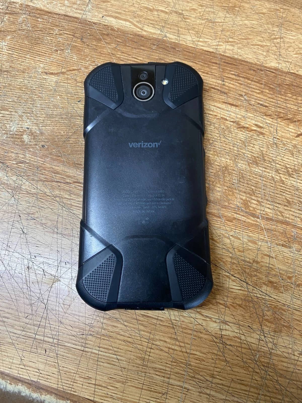 Kyocera DuraForce PRO 2 Cell Phones Black 64GB AT&T Refurbished - Excellent