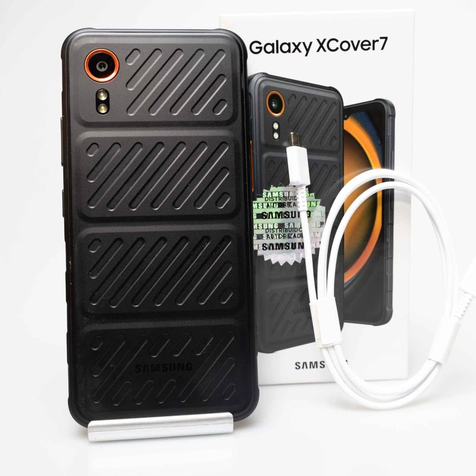 Samsung Galaxy XCover7 Cell Phones Black 128GB Unlocked New