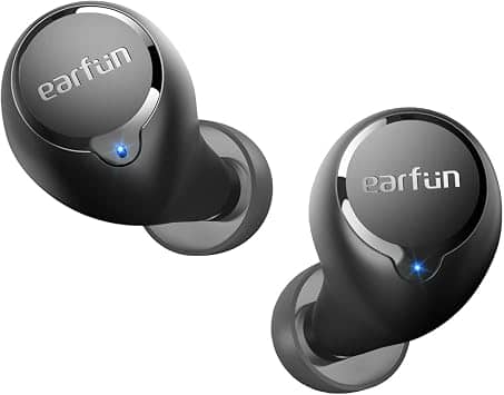 EarFun Free 2S Headphones & Earbuds Black New