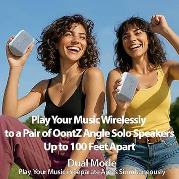 OontZ Angle Solo Portable Bluetooth Speakers Red New