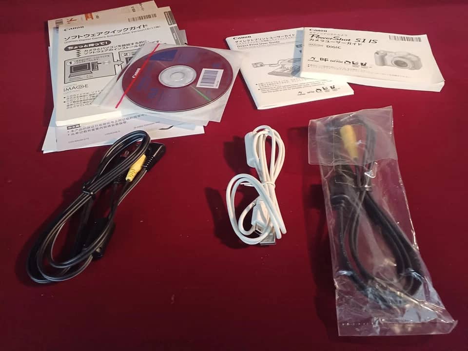 Canon PowerShot S1 IS Digital Cameras Gray Body Only New