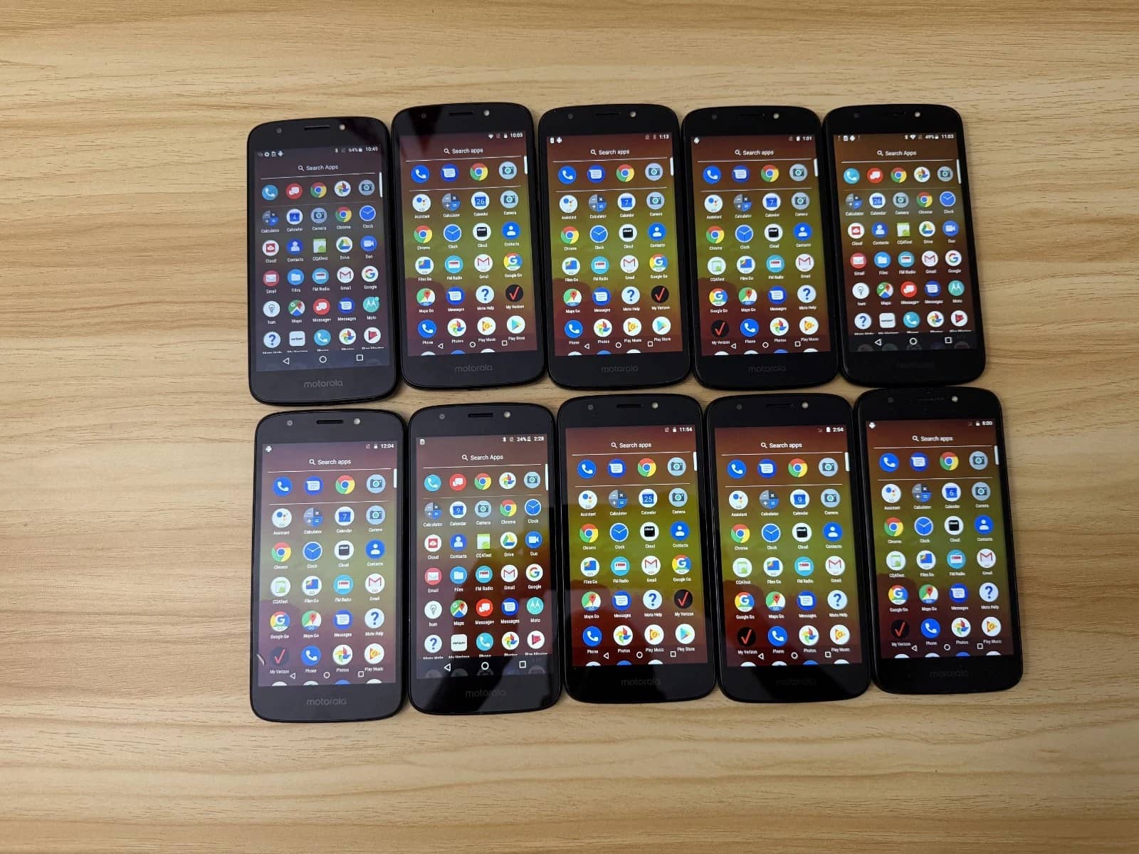 Motorola E5 go Cell Phones Black 16GB Verizon New