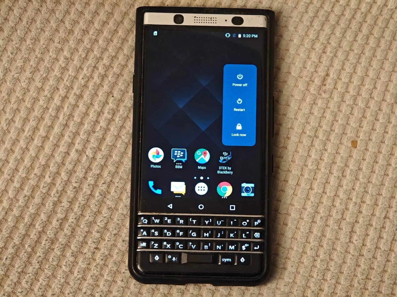 BlackBerry KEYone Cell Phones Silver 32GB Unlocked New