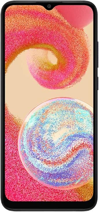 Samsung A04e Cell Phones Black 256GB Unlocked Refurbished - Excellent