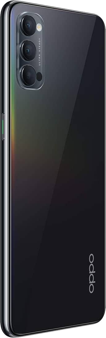 OPPO Reno4 5G Cell Phones Black 128GB Unlocked New