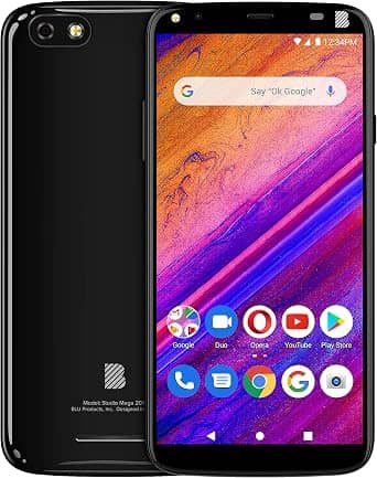 BLU Studio Mega 2019 Cell Phones Black 32GB Unlocked New