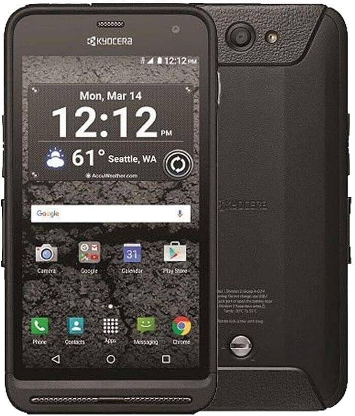 Kyocera DuraXE Cell Phones Black 16GB T-Mobile Used - Good