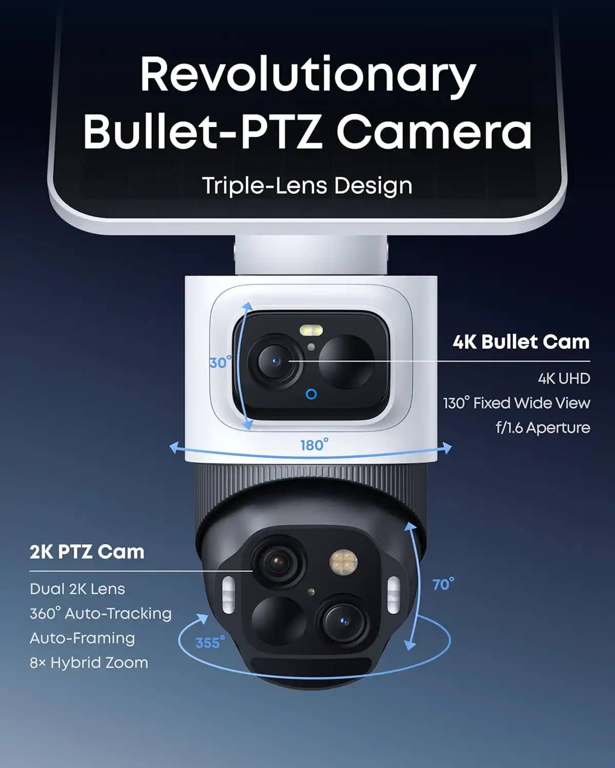 eufy eufyCam S4 Home Security Cameras New