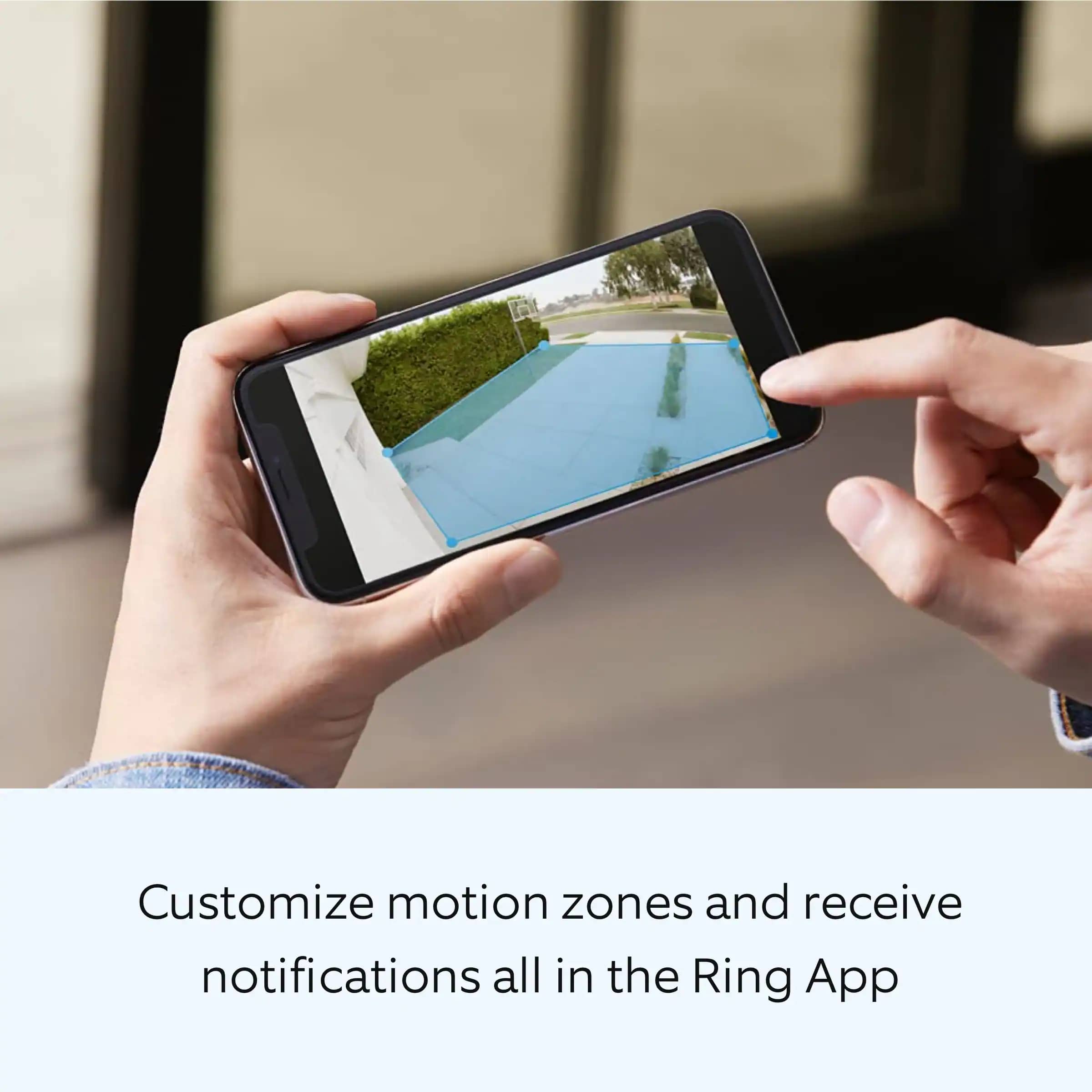 Ring Ring Floodlight Cam Plus Home Security Cameras New
