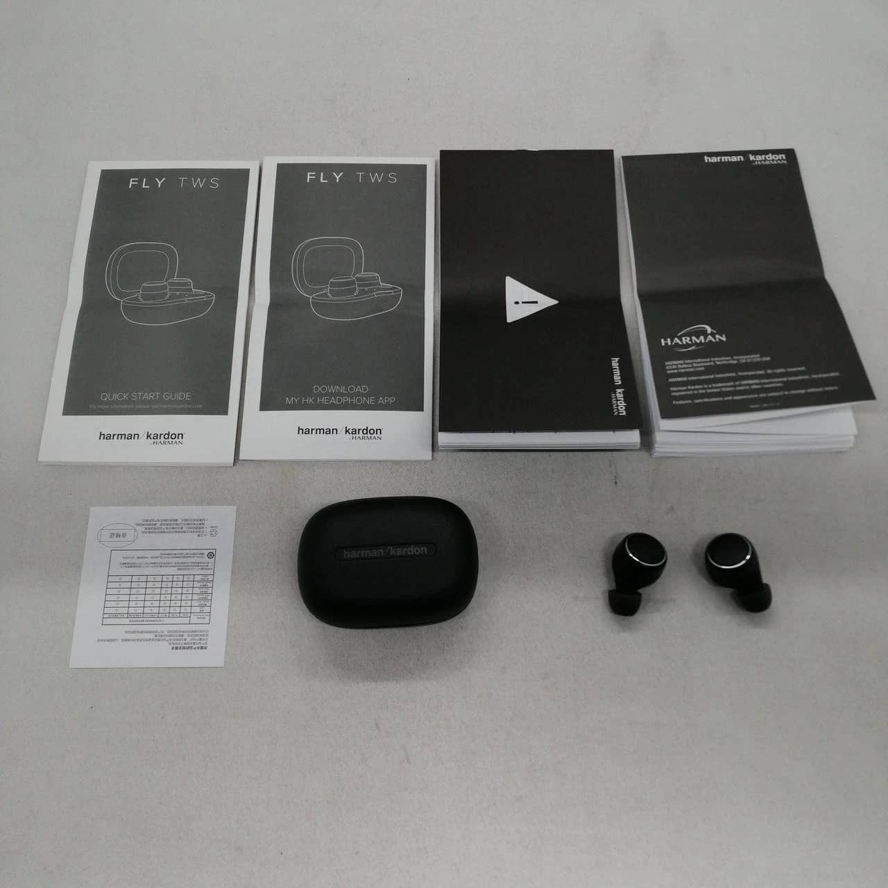 Harman Kardon HKFLYTWSBLKAM Headphones & Earbuds Black New