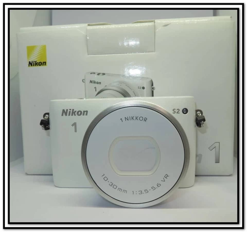 Nikon 1 S2 Digital Cameras Red With Lens New