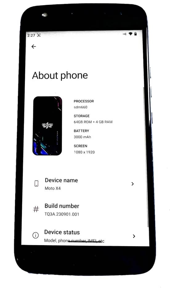 Motorola MOTO X4 Cell Phones Black 32GB Unlocked New