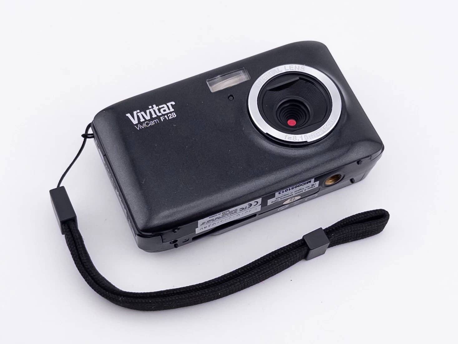Vivitar ViviCam F128 Digital Cameras Black New