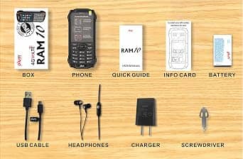 Plum RAM 10 Cell Phones Orange 512GB Straight Talk New