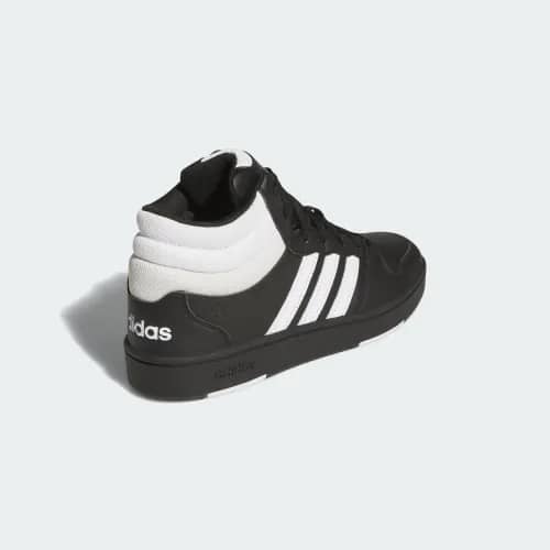Adidas Hoops Mid Classic Sneaker White Full Size Run New