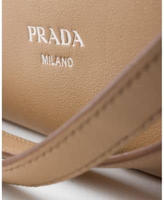 Prada Fold Women's bags Large Black Leather New