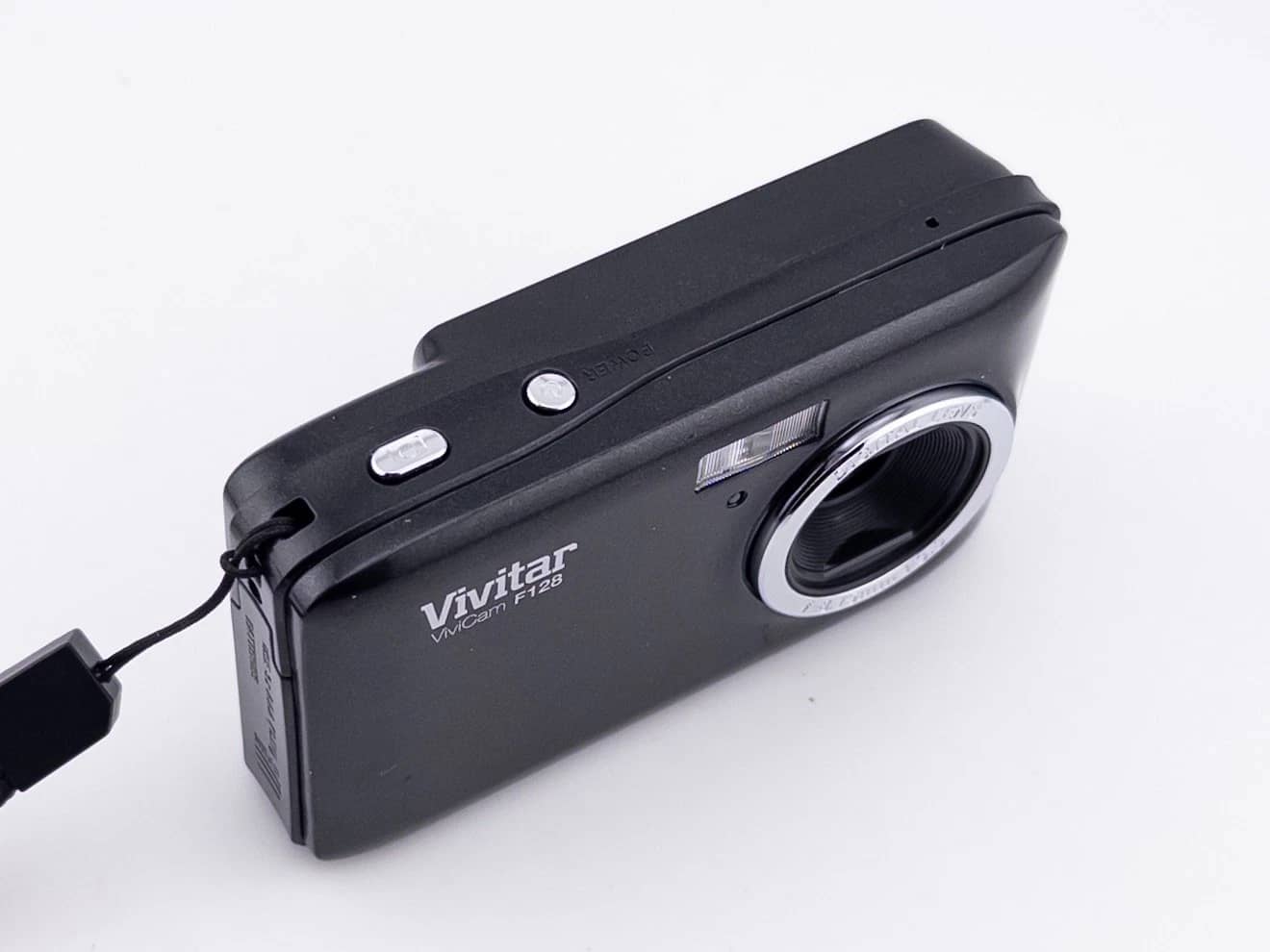 Vivitar ViviCam F128 Digital Cameras Black New
