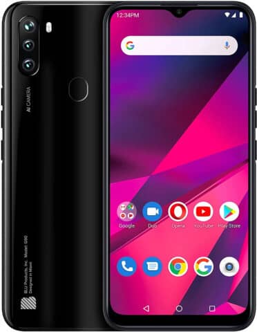 BLU View 2 Cell Phones Black 32GB Locked New