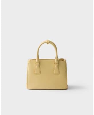 Prada Galleria Women's bags Mini Vanilla Saffiano Leather New