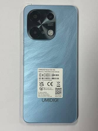 UMIDIGI Note 100 5G Cell Phones Blue 128GB Unlocked New