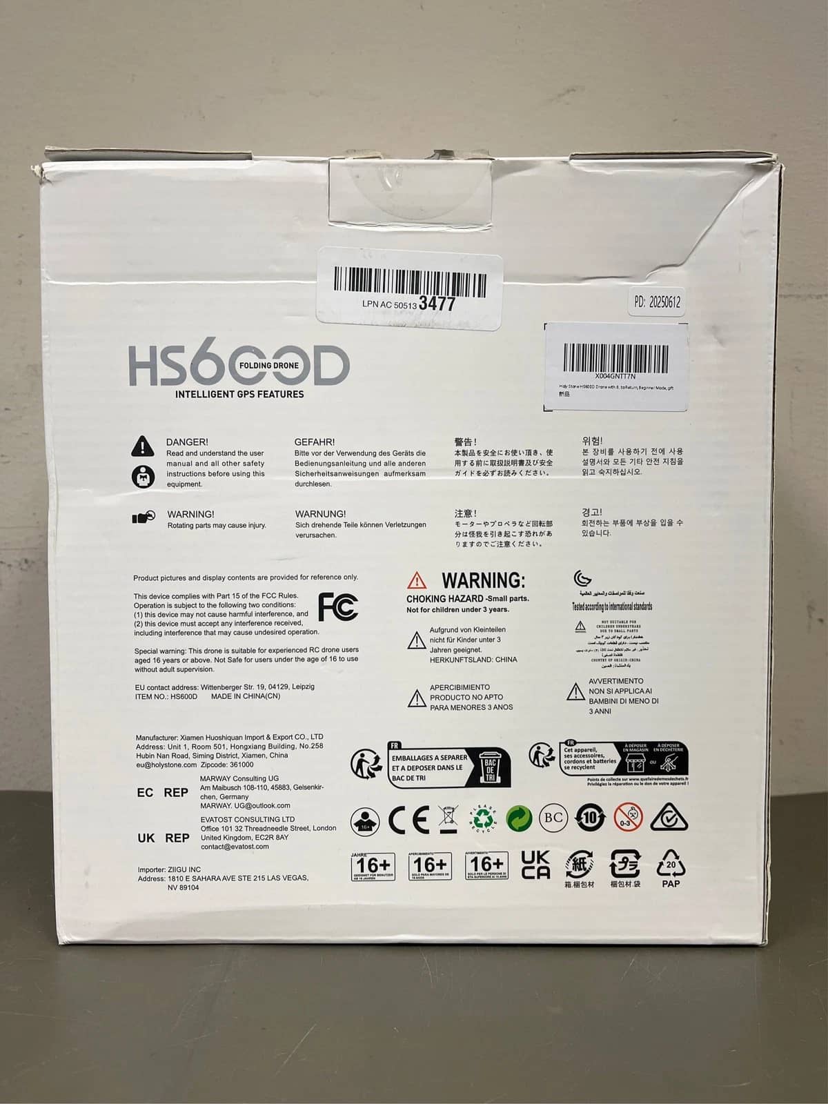 Holy Stone HS600D Quadcopters & Multirotors New