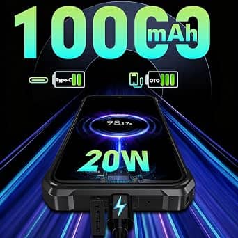 FOSSiBOT F110L Cell Phones Black 128GB Unlocked New