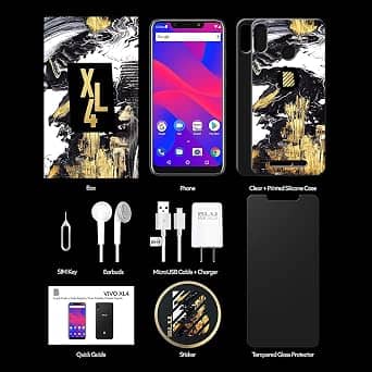BLU VIVO XL4 Cell Phones Black 32GB AT&T New