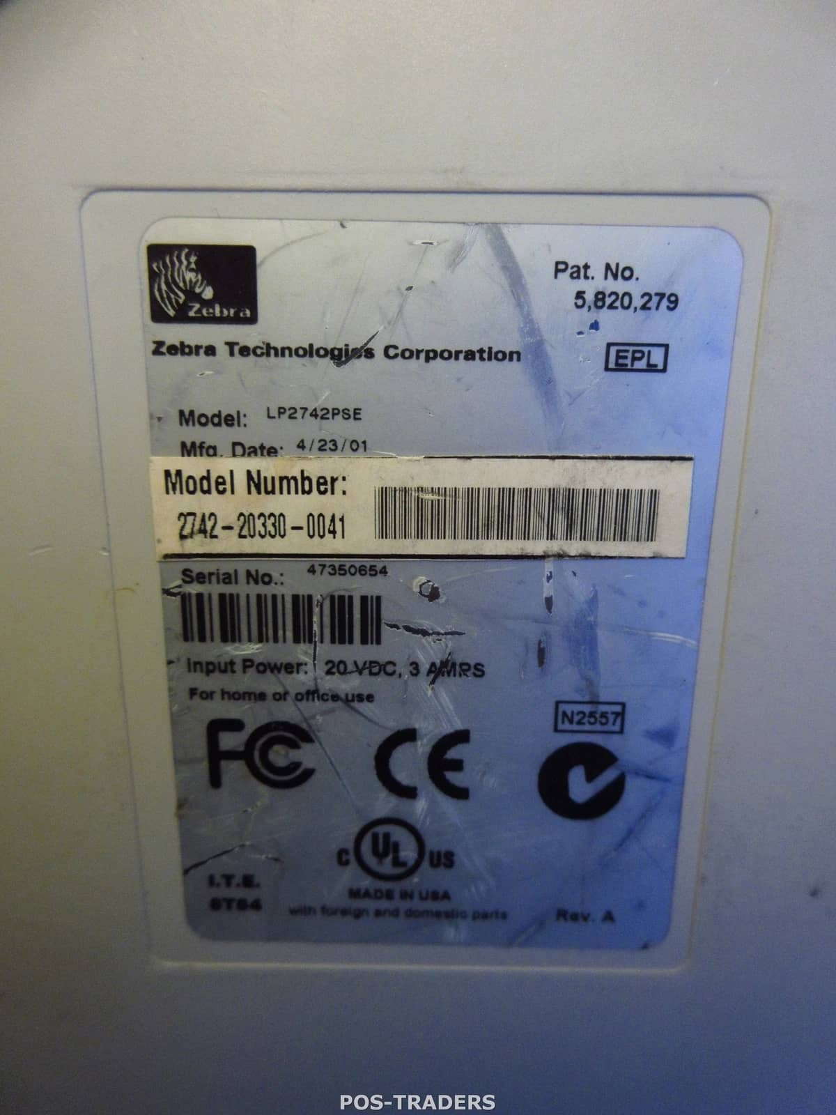 Zebra LP 2742 Printers Used - Good