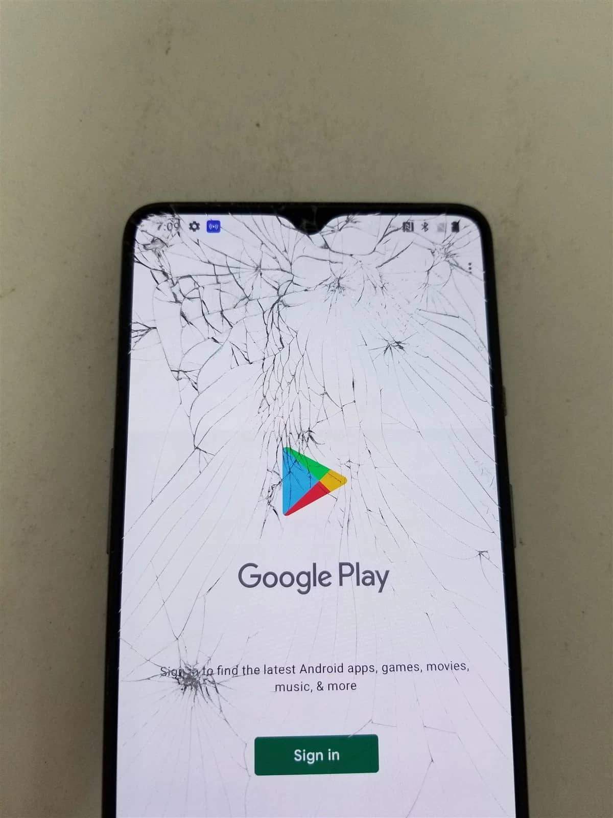Oneplus 7T Cell Phones Blue 128GB T-Mobile New
