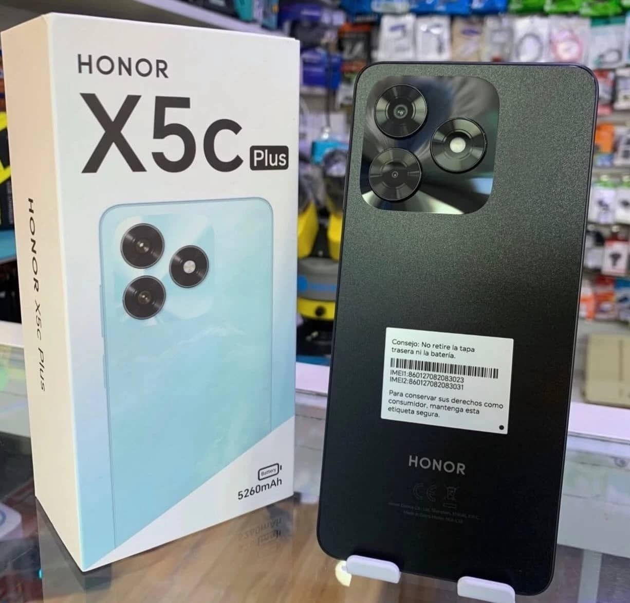 Honor X5c Plus Cell Phones Black 256GB Unlocked New