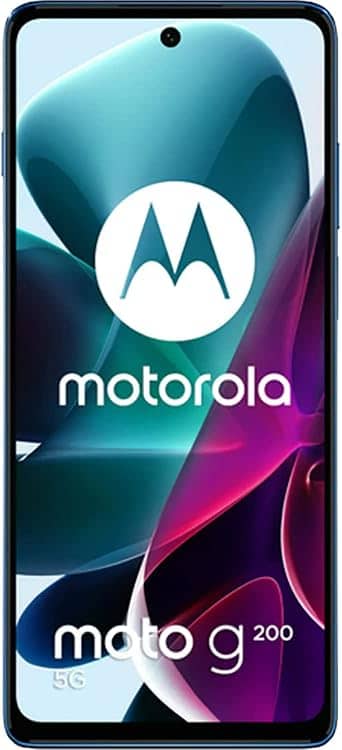 Motorola Moto G200 Cell Phones Blue 128GB Unlocked New
