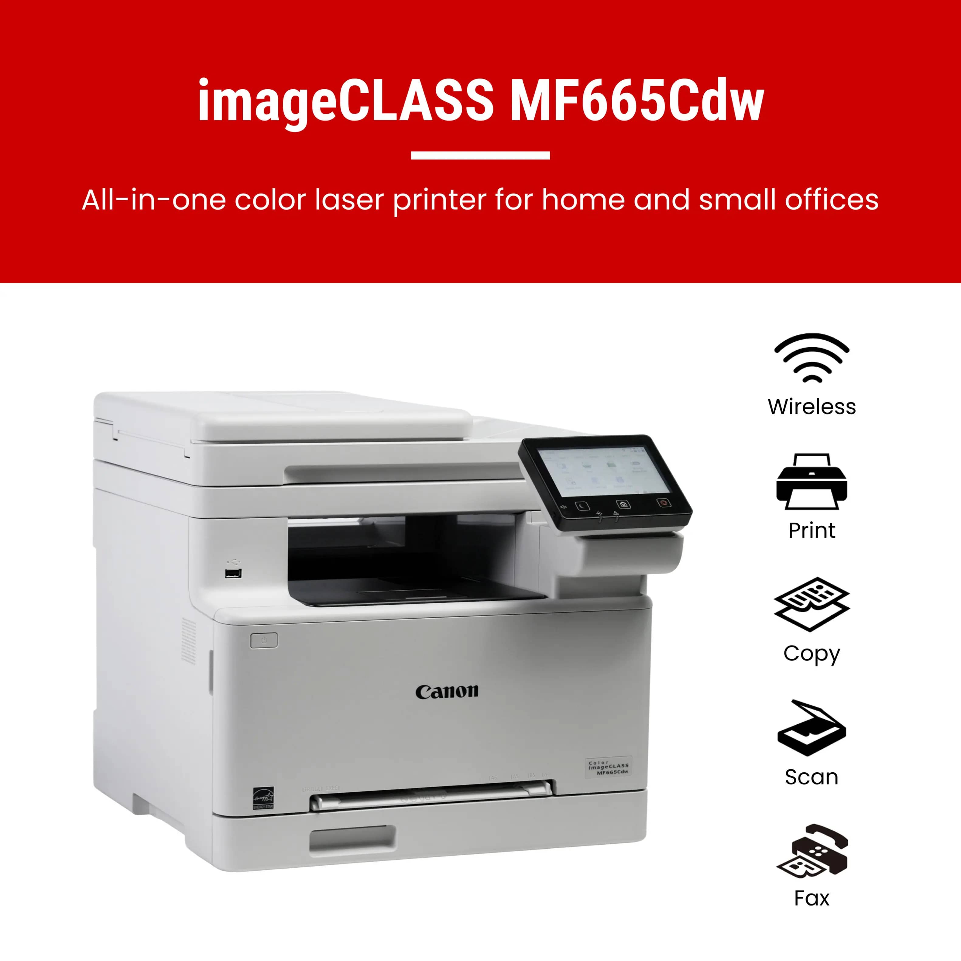 Canon imageCLASS MF665Cdw Printers New