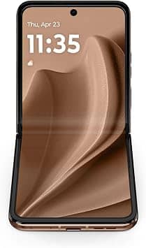 Motorola Razr+ 2025 Cell Phones Brown 256GB T-Mobile New