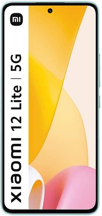 Xiaomi 12 Lite Cell Phones Black 128GB Unlocked New