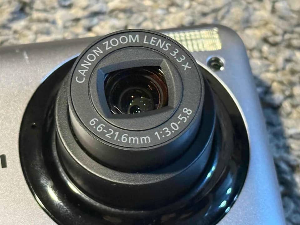 Canon A490 Digital Cameras Silver Refurbished - Acceptable