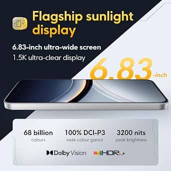Xiaomi Poco F7 Cell Phones Silver 512GB Unlocked New