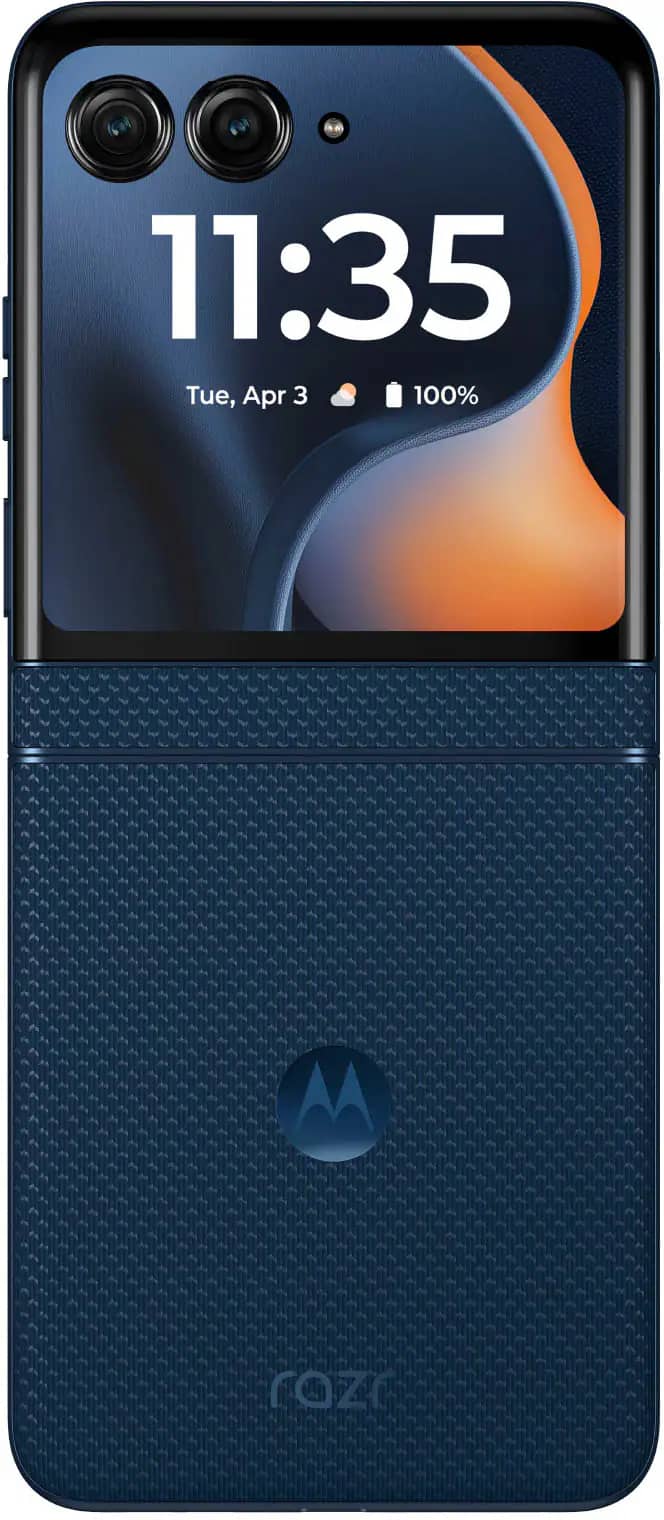 Motorola razr 2025 Cell Phones Blue 256GB Unlocked New