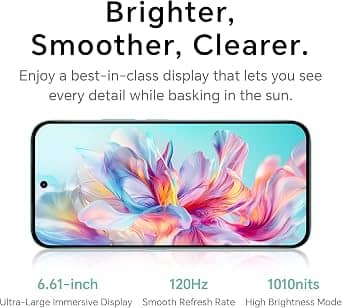 Honor X6c Cell Phones Black 128GB Unlocked New