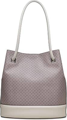 Calvin Klein Ash Tote Women's bags Silver Vegan Leather New