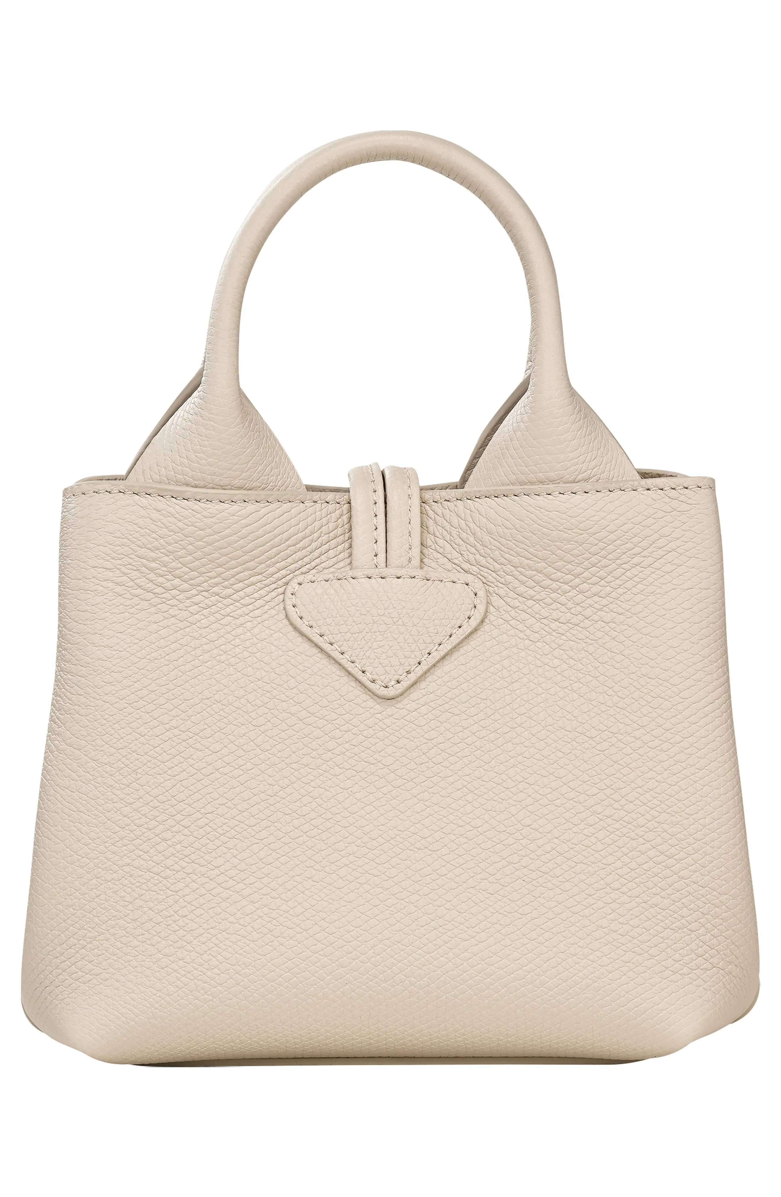 Longchamp Le Roseau Tote Women's bags Black Leather New