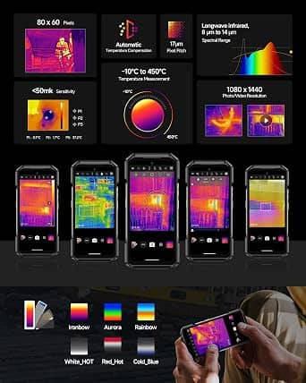 Ulefone Armor 27T Pro Cell Phones Black 256GB T-Mobile New