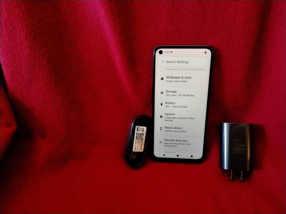Oneplus Nord N200 Cell Phones Blue 64GB Locked New